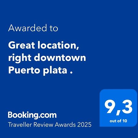 شقة Great Location, Right Downtown Puerto Plata . المظهر الخارجي الصورة
